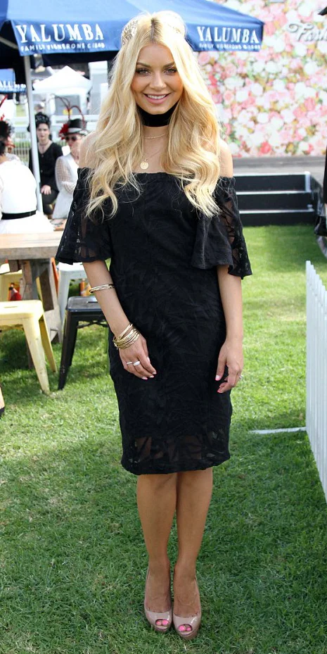 black dress tan shoes