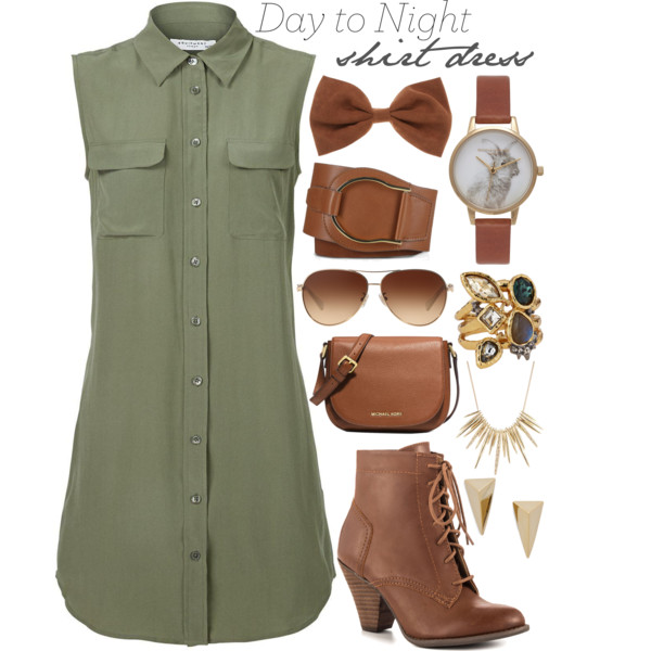 Olive Green Outfit Of The Day