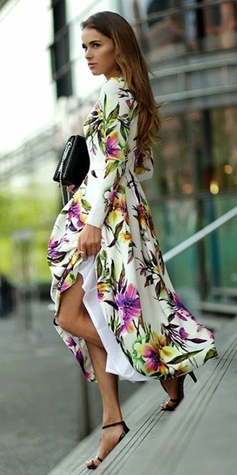 Stylish Dresses 2019 Midi Dress Elegant White Party Dress Women