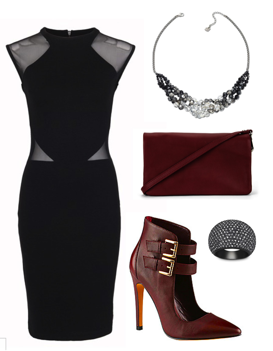 Black bodycon dresses | HOWTOWEAR Fashion