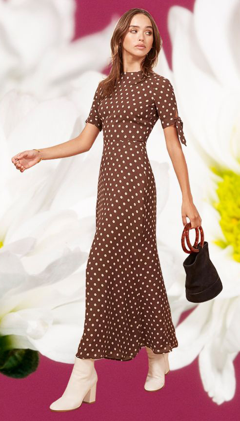 Brown maxi dresses | HOWTOWEAR Fashion