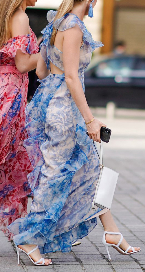 Light blue maxi dresses | HOWTOWEAR Fashion