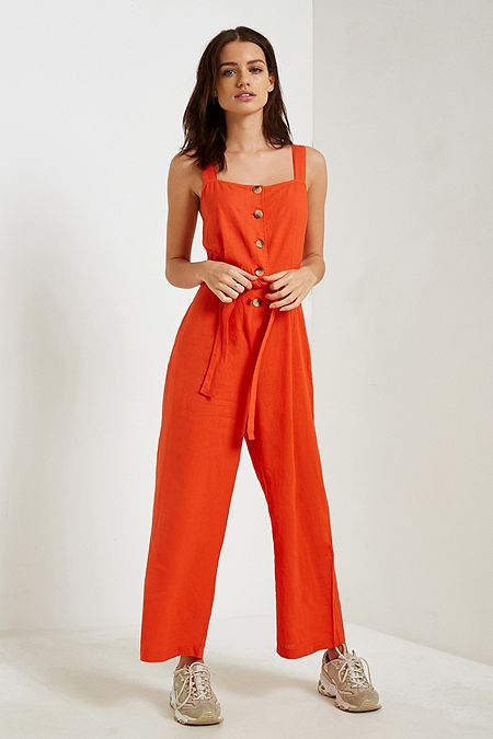 Orange jumpsuits | HOWTOWEAR Fashion
