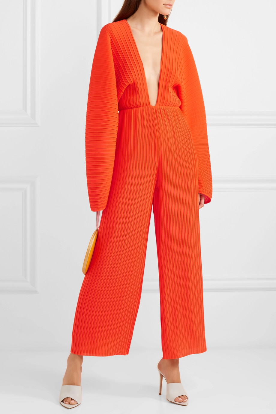 orange jumpsuit outfit
