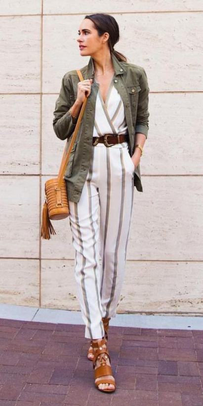 White jumpsuits  HOWTOWEAR Fashion