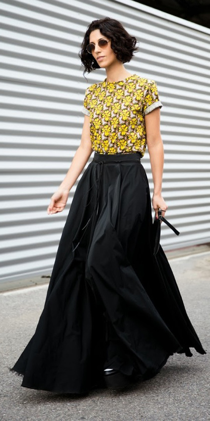 yellow-top-floral-print-bob-brun-sun-black-maxi-skirt-spring-summer-dinner.jpg