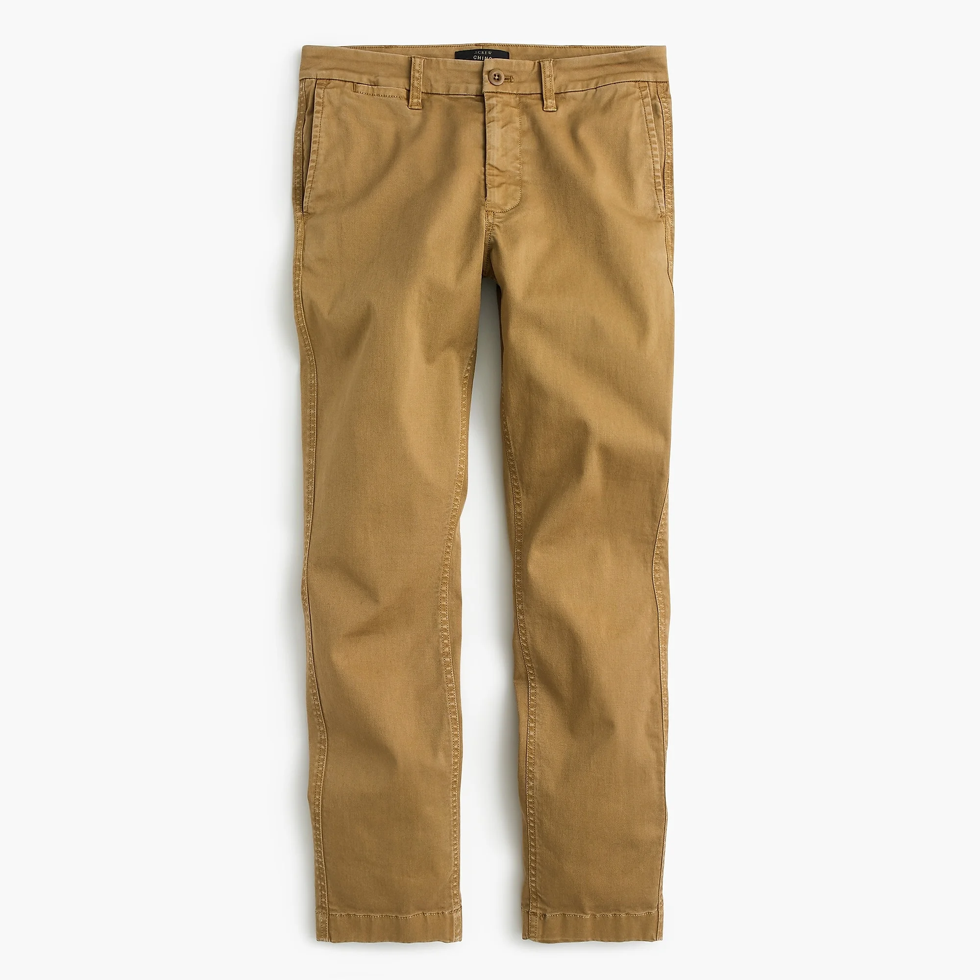 High-rise slim boy chino pant