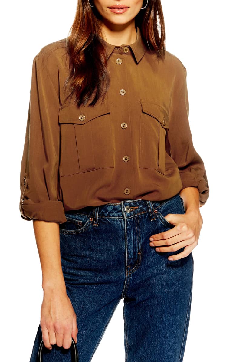 Double Pocket Utility Shirt