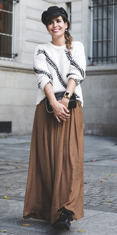 How to Wear Skirts With Sweaters 23 Fab Ideas  Styling Tips