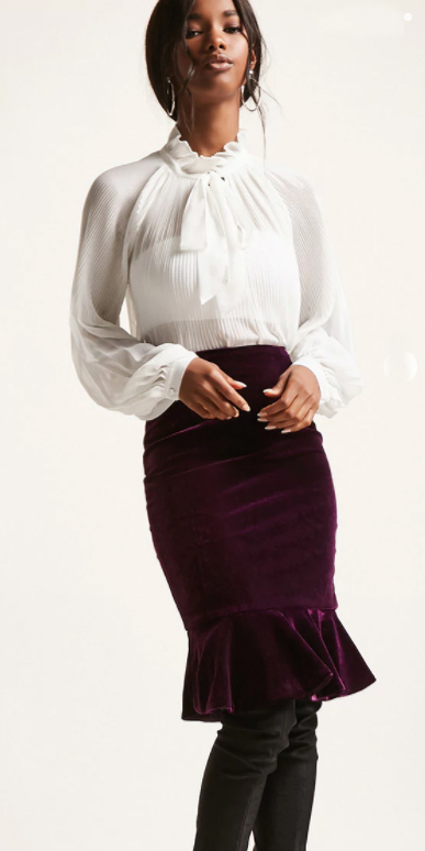 Purple skirt on Pinterest