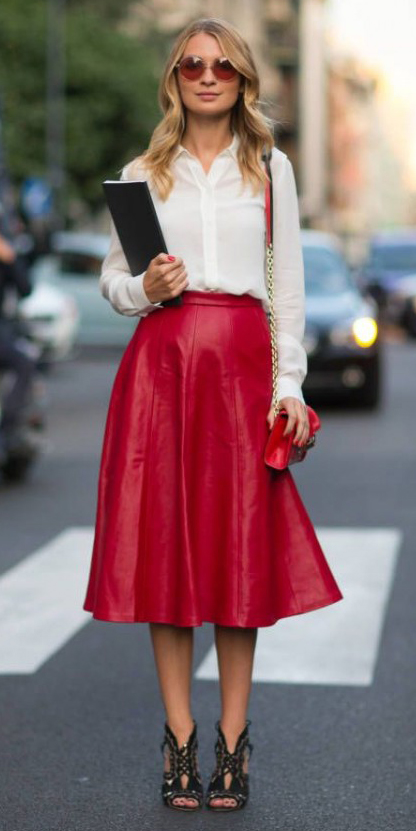 red skirts | Fashion