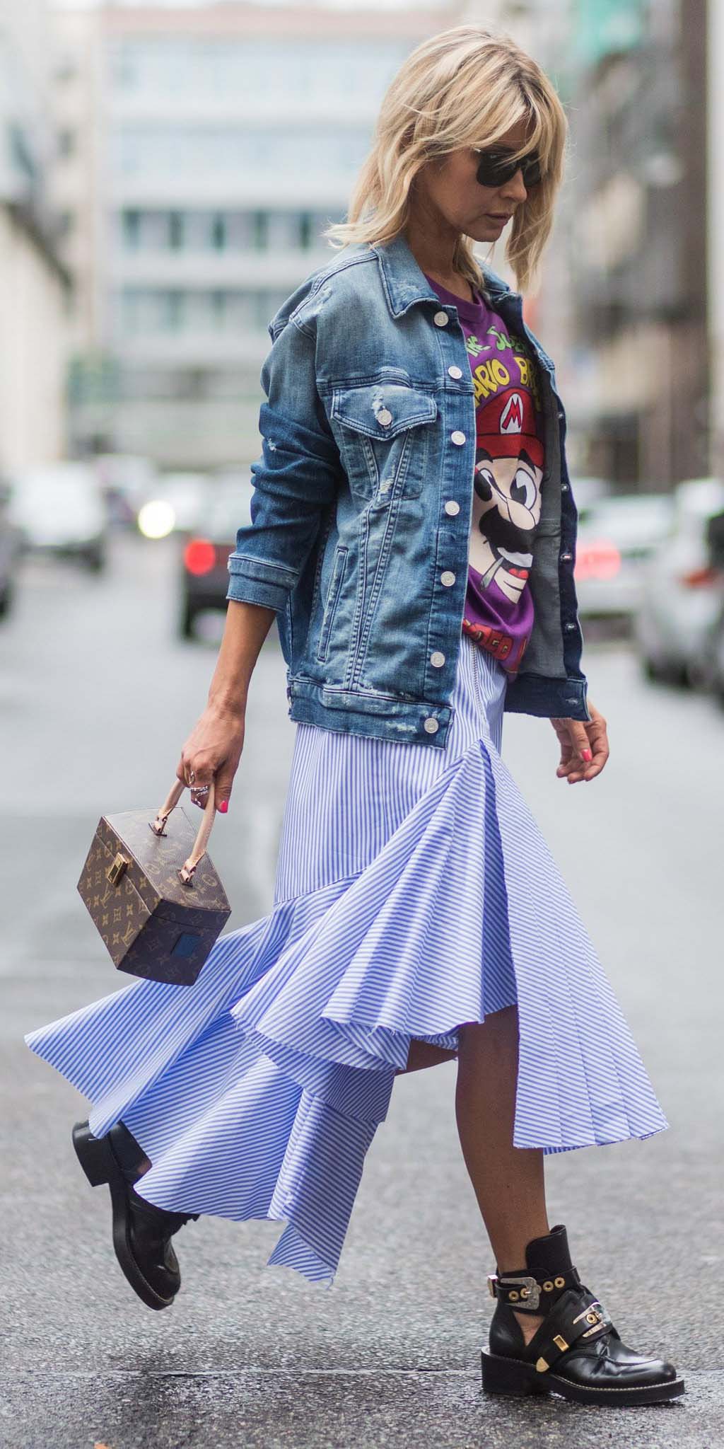 MONTREZ Women Solid Regular Blue Skirt – MONTREZ
