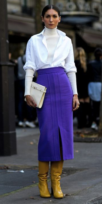 Purple skirt Lifestyle blog by Kassandra Kondo  Read more