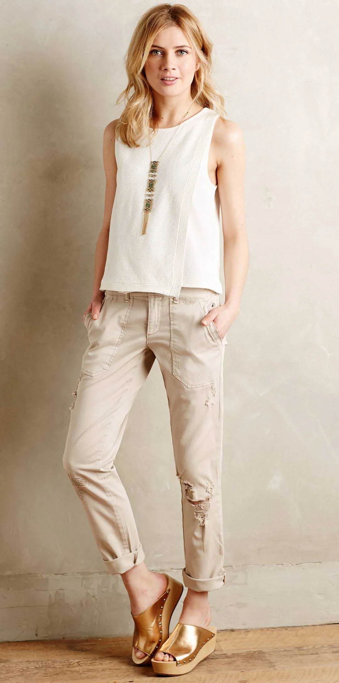 tanned chinos
