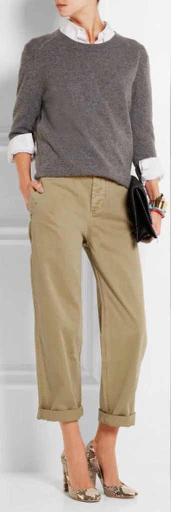 tanned chinos
