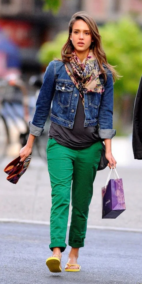 green chino trousers