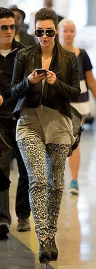 leopard print tights outfit