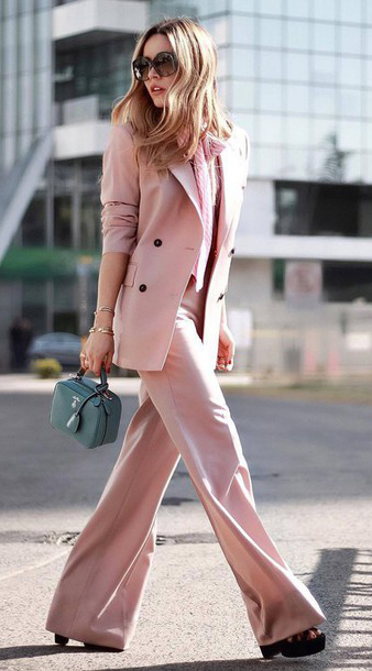 Light Pink Pants Outfit