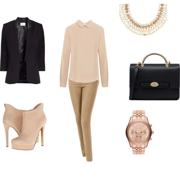 tan jean outfits