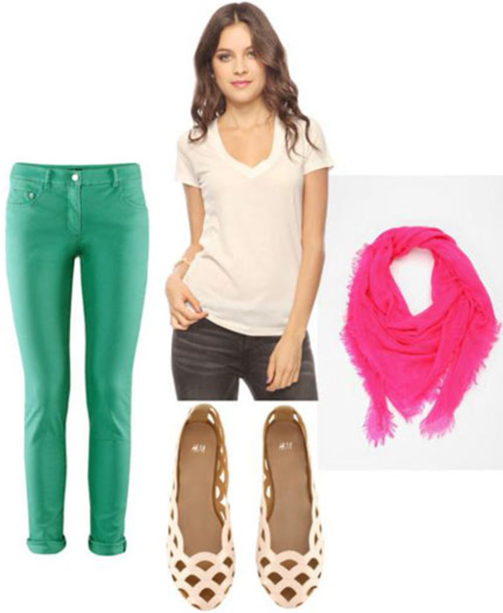 emerald green skinny jeans
