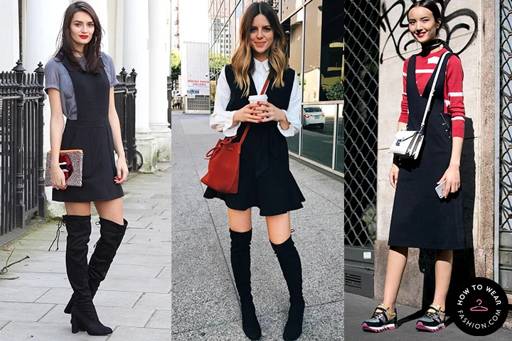 How to wear jumper dresses | HOWTOWEAR Fashion