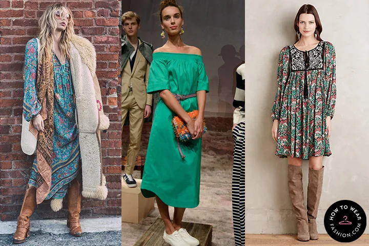 How to wear peasant dresses | HOWTOWEAR Fashion How to wear peasant dresses | HOWTOWEAR Fashion
