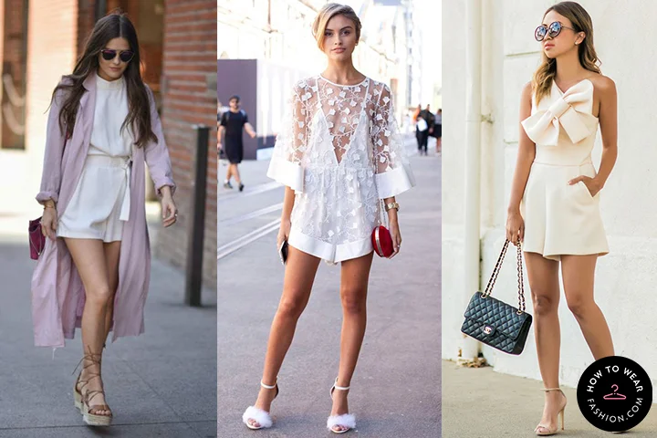 White rompers