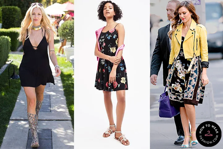 Black sun dresses