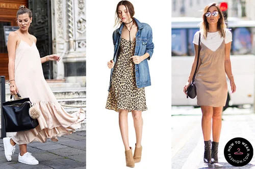 style beige dress  Dresses | HOWTOWEAR Fashion