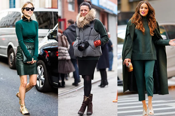 Dark green pullover sweaters