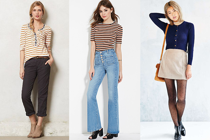 Camel striped T-shirts