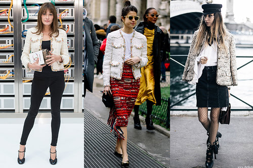 wear chanel jacket — Toppers | HOWTOWEAR Fashion