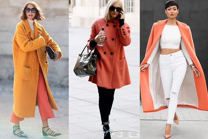 Orange overcoats