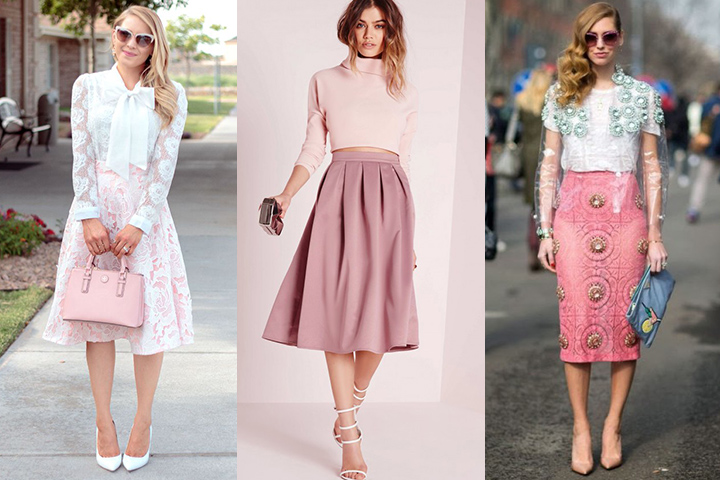 How to wear midi skirts | HOWTOWEAR Fashion