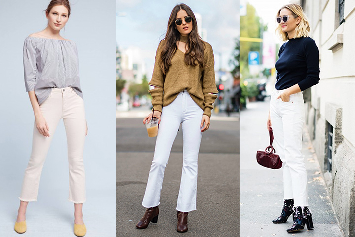 A Chic Way to Style Cropped Flare Jeans 