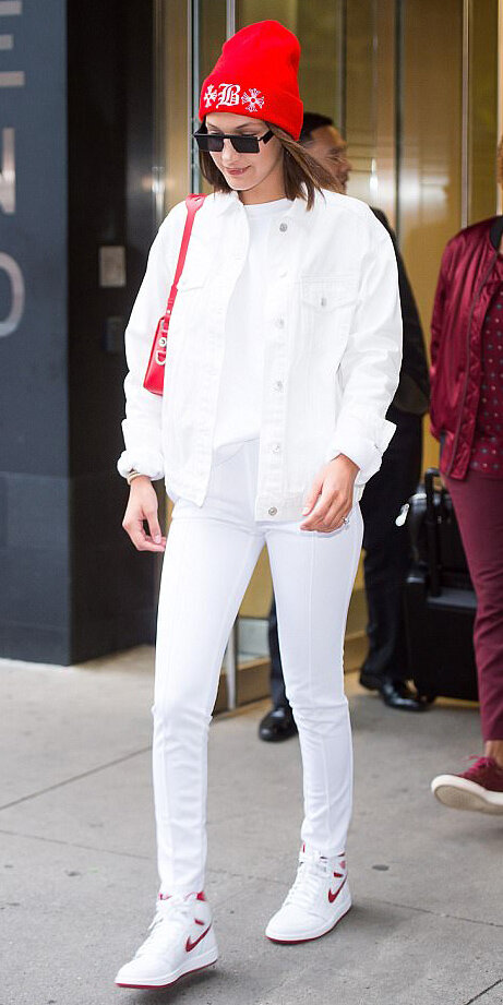 White leggings  HOWTOWEAR Fashion