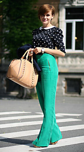 11 Chic Ways To Style Outfits With Green Pants  Le Chic Street