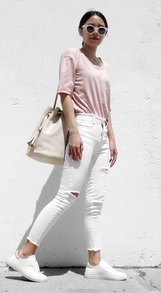 Light Pink Shirt Outfit Women's Shop ...