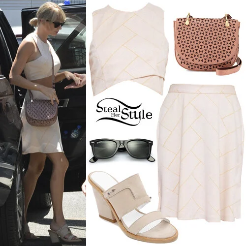 How to wear a peach bag HOWTOWEAR Fashion