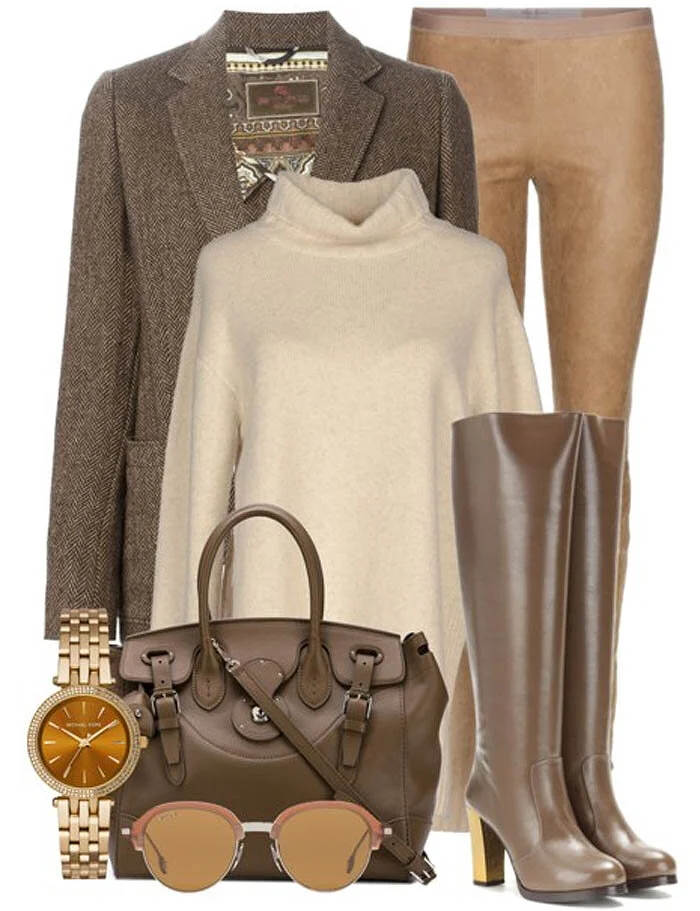 How to wear a brown bag HOWTOWEAR Fashion