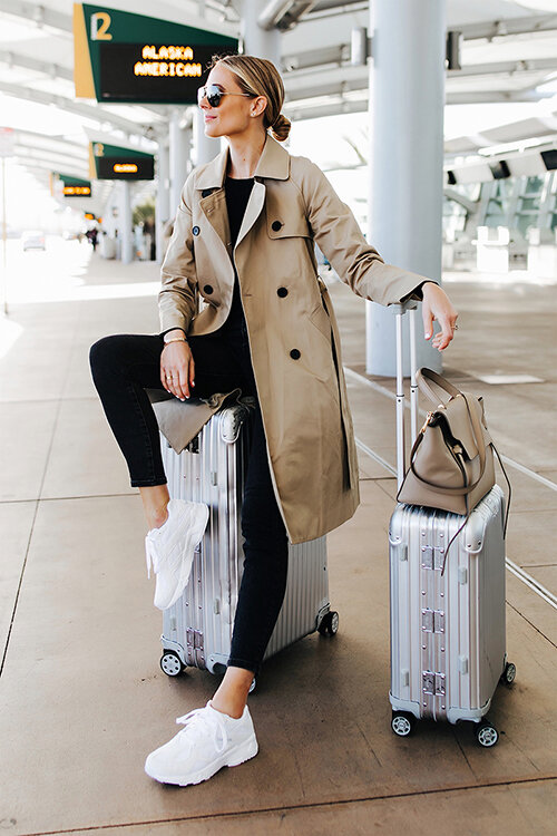 Fashion-Jackson-Airport-Travel-Outfit-Trench-Coat-Black-Skinny-Jeans-Reebok-Aztrek-White-Sneakers-Rimowa-Luggage.jpg