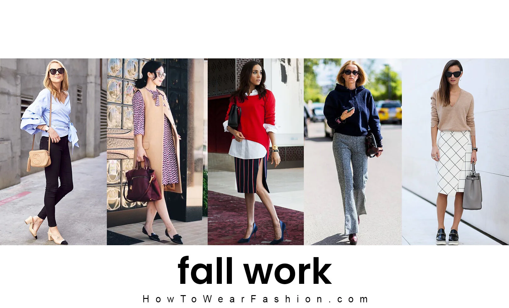 What to Wear to Work in Fall | HOWTOWEAR Fashion