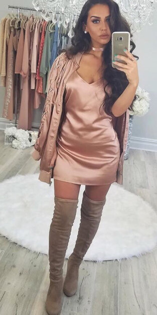 peach-dress-slip-peach-jacket-bomber-tan-shoe-boots-otk-howtowear-fall-winter-brun-dinner.jpg