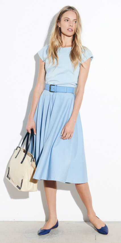 blue-light-midi-skirt-blue-light-top-wide-belt-white-bag-blue-shoe-flats-wear-outfit-spring-summer-blonde-work.jpg