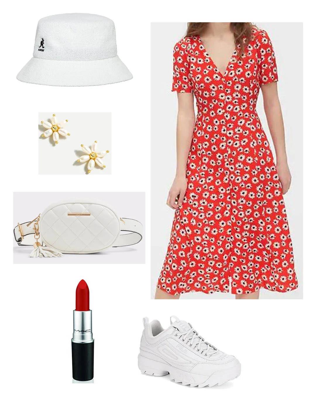 fila midi dress
