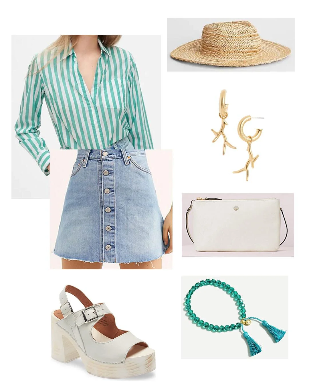 kate spade jean skirt