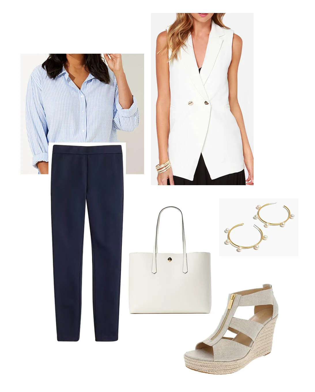 office navy sandals