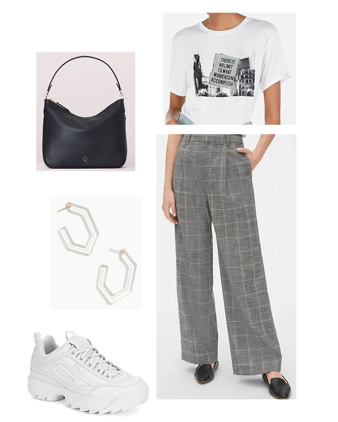 express plaid pants