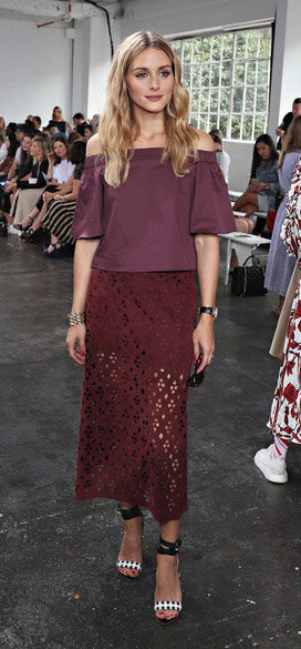 burgundy-midi-skirt-burgundy-top-offshoulder-oliviapalermo-hairr-white-shoe-sandalh-sheer-seethrough-spring-summer-lunch.jpg