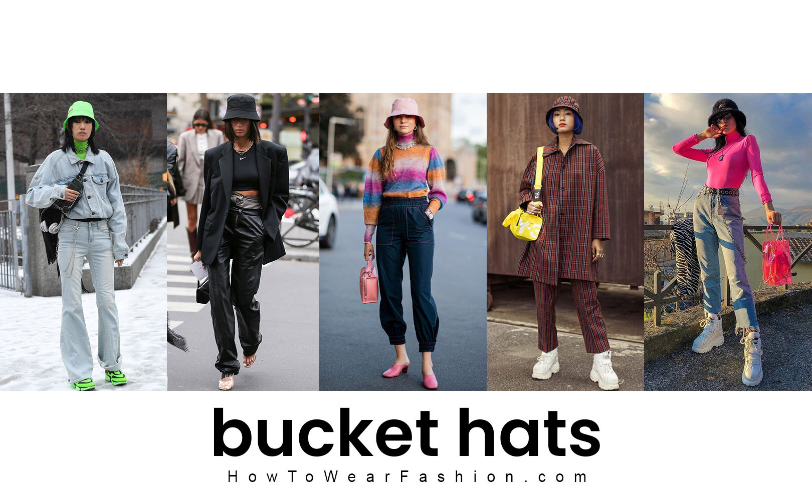 How to Wear the Fuzzy Bucket Hat Trend This Winter